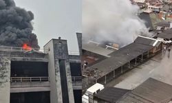 Bayrampaşa Muratpaşa Baltaş Sanayi Sitesi'nde yangın