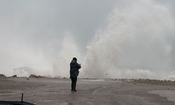 Dalga boyu 6 metreye ulaştı