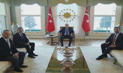 Erdoğan, Çekmeköy Belediye Başkanı Orhan Çerkez'i kabul etti