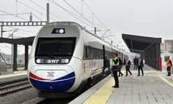 Hızlı tren, Edirne-Çerkezköy arasında ilk seferini yaptı