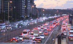İstanbul'da trafik yoğunluğu yüzde 71'e ulaştı