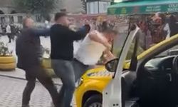 İstanbul’da taksiciler arasında yumruklu kavga