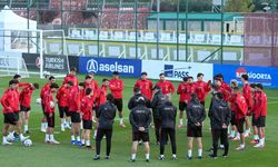 A Milli Futbol Takımı, Belçika maçı hazırlıklarına devam etti