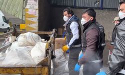 İstanbul’da yaklaşık 10 ton ağırlığında yasaklı madde imha edildi