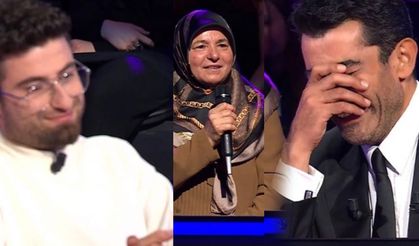 Kenan İmirzalıoğlu utançtan ne yapacağını şaşırdı! Yarışmacının annesinin sözleri hem utandırdı hem güldürdü!