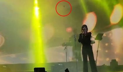 Fatma Turgut'un kafasına çakmak fırlatıldığı anların görüntüsü