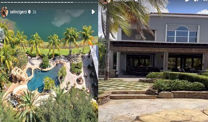 Selin Ciğerci'nin Miami'deki lüks villası ağızları açık bıraktı