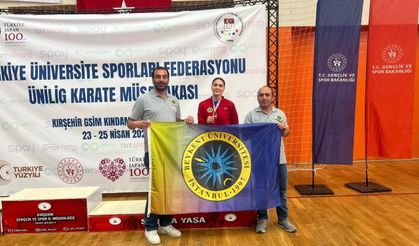 Buse Kaya, Karate Türkiye Şampiyonası'ndan madalya ile döndü