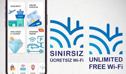Sabiha Gökçen Havalimanı’nda ücretsiz ve sınırsız internet hizmeti