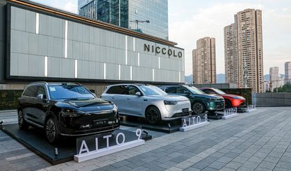 Elektrikli araç markası AITO, yeni modellerini medya temsilcilerine tanıttı