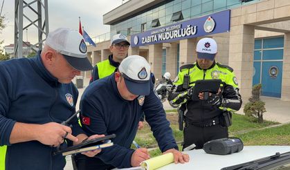 Trafikten kaçmak için kaldırıma çıktı: 2 bin 309 lira ceza yedi