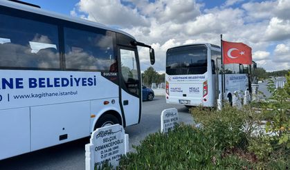 Kağıthane Belediyesi mezarlık ziyaretlerini kolaylaştırıyor