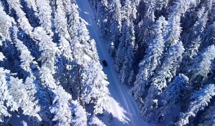 Aladağlar'da kış güzelliği