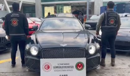 65 lüks araca el konuldu