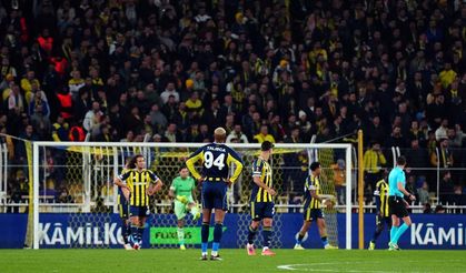 Fenerbahçe evinde buz kesti