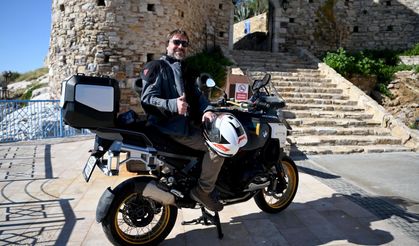 Atalarımız at sırtında geldiyse ben de motosikletimle gelirim!