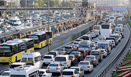 Megakentte trafik hareketliliği