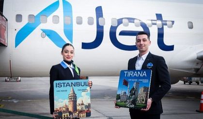 AJet, Arnavutluk başkenti Tiran seferlerini başlattı