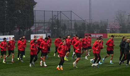 A Milli Futbol Takımı, Romanya maçının hazırlıklarını sürdürdü
