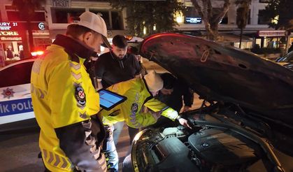 Mersin'den Kadıköy'e geldi, egzozdan ceza yedi