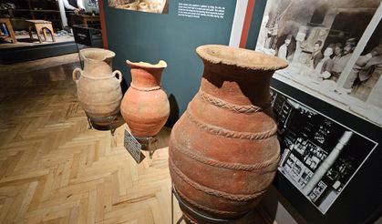 Asırlık küpler geçmişe ışık tutuyor