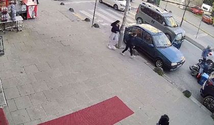 Arnavutköy'de ilginç kaza!