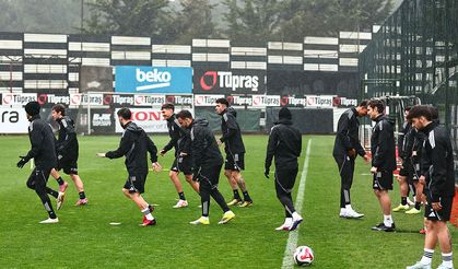 Beşiktaş’ta derbi hazırlıkları sürüyor