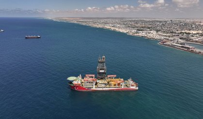 Çağrı Bey sondaj gemisi Somali'ye ulaştı