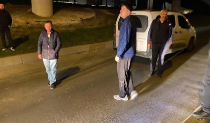 Bir anda durdu, trafik kilitlendi