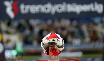 Trendyol Süper Lig'de 34. hafta programı belli oldu