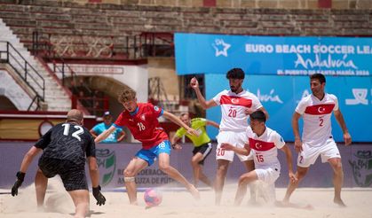 Plaj Futbolu Milli Takımı, Avrupa A Ligi'ni Çekya galibiyetiyle tamamladı