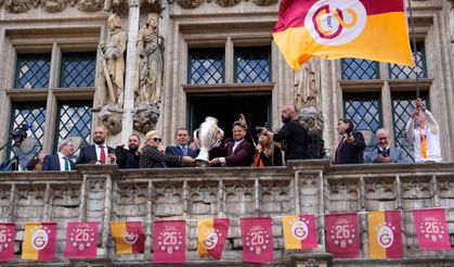 Galatasaray'ın 26. şampiyonluğunun coşkusu Belçika'da yaşandı