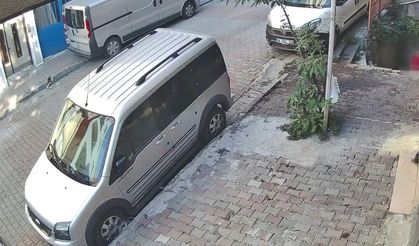 Çocukların yaktığı lastik yangına neden oldu