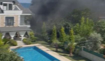 Silivri'de villada çıkan yangın söndürüldü