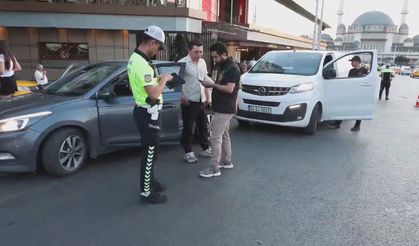 Taksim'de helikopter destekli 'Huzur İstanbul' denetimi