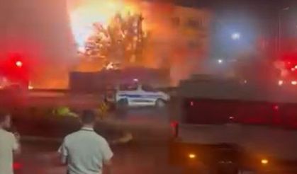 Trafo patlaması mahalleyi ayağa kaldırdı