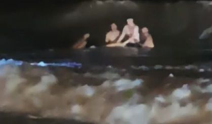 Yasağa rağmen denize giren kişi boğulma tehlikesi geçirdi