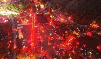 Türkiye'nin en karanlık bölgesi Topuklu Yaylası'nda yıldızlara veda