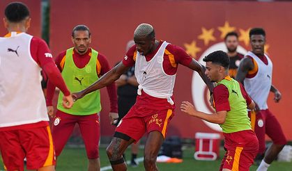 Galatasaray, Göztepe maçının hazırlıklarına başladı
