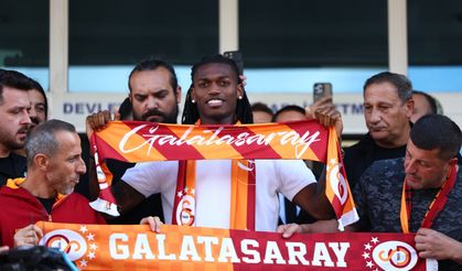 Galatasaray'ın yeni transferi Rafael Leao İstanbul'da