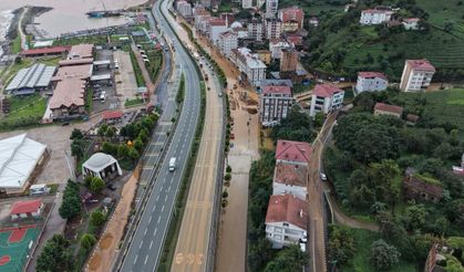 Rize’de sağanak, sel ve taşkınlara yol açtı