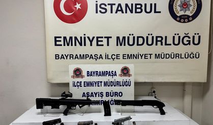 Bayrampaşa’da evden cephanelik çıktı: Şüpheli gözaltında