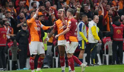 Galatasaray derbiyi kazandı, liderlik koltuğuna oturdu