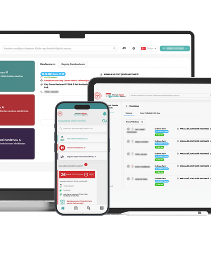 2025'te MHRS üzerinden 388 milyon 95 bin 539 randevu alındı