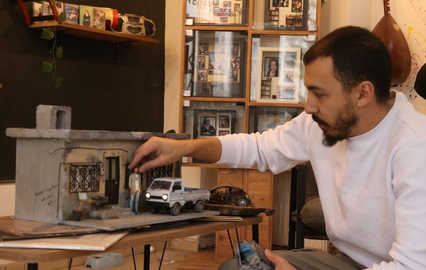 Anılar diorama sanatıyla yeniden hayat buldu