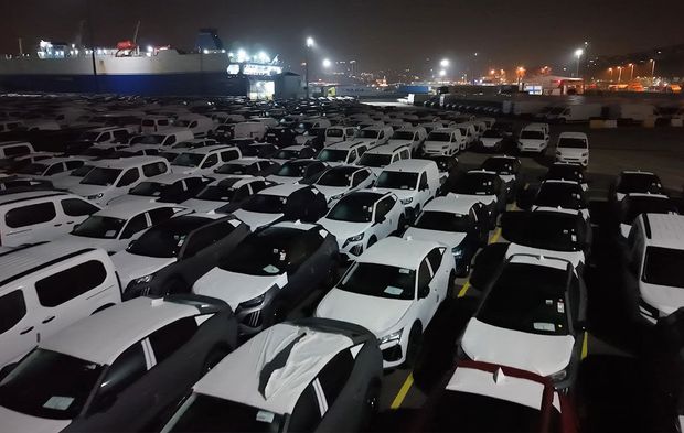 2026 model araçlar limana indirildi