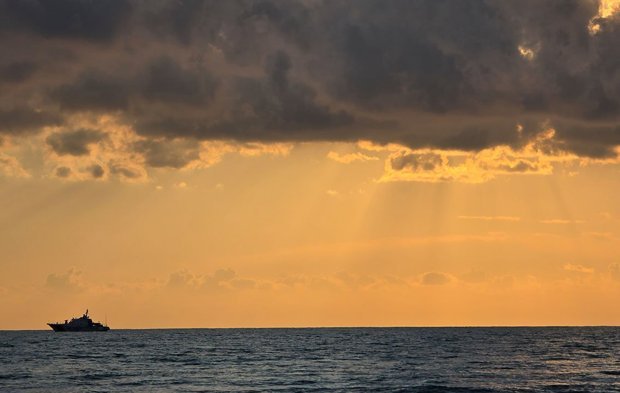 Hatay’da kartpostallık gün batımı