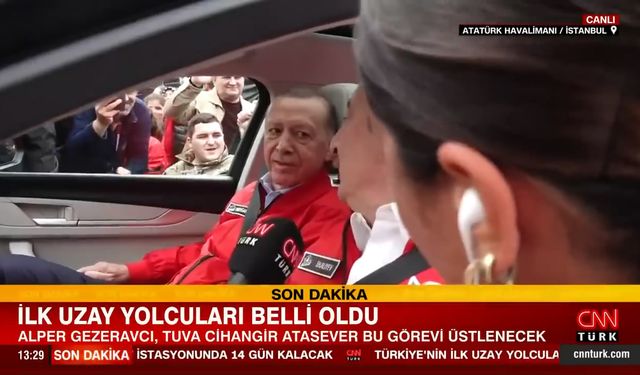 Cumhurbaşkanı Erdoğan ile Fulya Öztürk arasında dikkat çeken diyalog