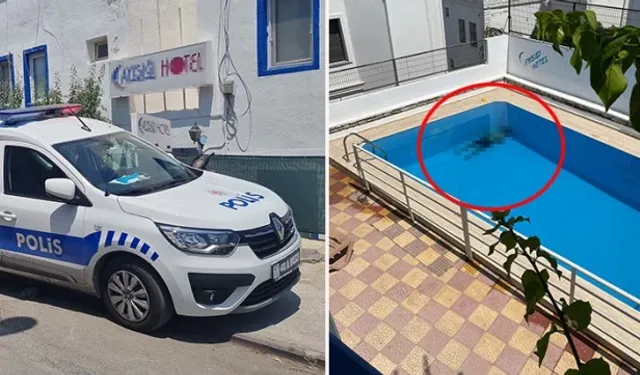 Yüzmek için girenler şok oldu! Otelin havuzunda ölü bulundu