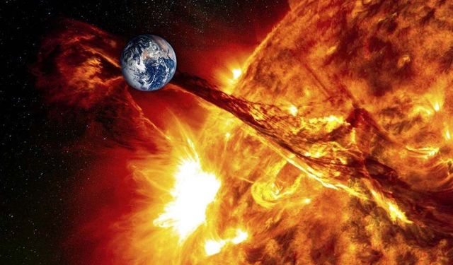 Bilim insanlarından uyarı! Yamyam Güneş fırtınası bugün Dünya'yı vuracak! Haberleşme sistemi çökebilir